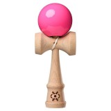 Kendama USA Tribute TRB401 Roz Neon, Joc Indemanare Lemn Fag, 18cm, Peste 7 Ani