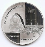 Franța 1.5 (1 1/2) Euro 2003 - Orient Express, Argint 22,20 g/900, 37 mm, Md5, KM-2006 UNC !!!, Europa