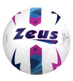 Minge Fotbal Zeus HBD Alb/Albastru, Termo-legata, Texturata, Marime Oficiala
