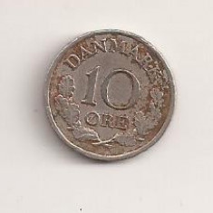 Moneda Danemarca - 10 Ore 1964