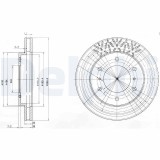 Disc frana Mitsubishi Pajero, Pajero II, Pajero III, Pajero III Canvas Top, Pajero IV, Pajero Sport I Motor 2.5 TDi, 2.5 TDi, 3.0, 290x26mm, 46.5