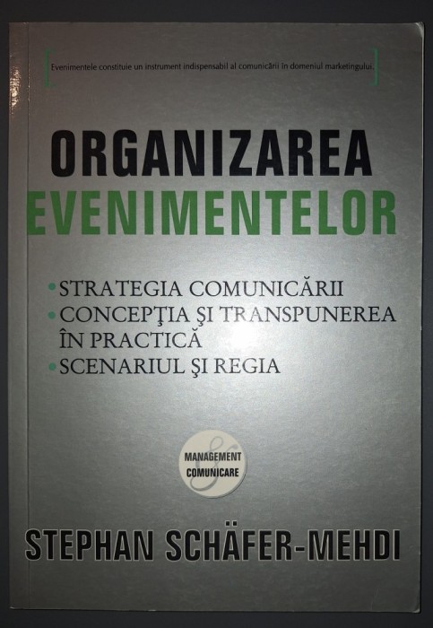 Stephan Sch&auml;fer-Mehdi - Organizarea evenimentelor