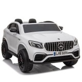 Cumpara ieftin Masinuta electrica copii Mercedes GLC63s AMG, tractiune 4x4, 180W, 12V 14Ah, echipare premium, alba