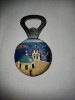 Deschizator Desfacator cu magnet pentru capace sticle &quot;SANTORINI&quot; rasina &amp; metal
