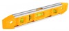 Nivela Mini Tolsen 22.5cm, Aluminiu, 3 Bule, Precizie Inalta, Boloboc Compact