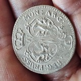 Statele Germane , VI groschen 1754 argint