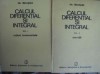 Calcul diferential si integral-Gh.Siretchi