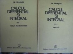 Calcul diferential si integral-Gh.Siretchi