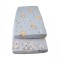 Cearceaf Imprimat cu Elastic Albastru 140X70