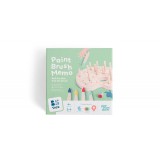 Joc de memorie Pensule colorate, BS Toys