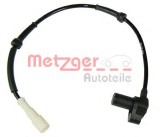 Senzor ABS / turatie roata RENAULT SYMBOL I (LB0/1/2) (1998 - 2008) METZGER 0900398