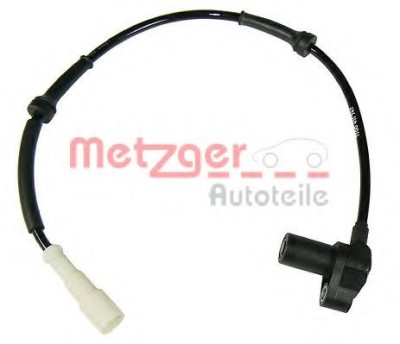 Senzor ABS / turatie roata RENAULT SYMBOL I (LB0/1/2) (1998 - 2008) METZGER 0900398 foto