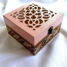Cutie lemn decorata 39930