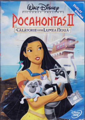 DVD animatie: Pocahontas II ( original, stare buna, dublat romana ) foto