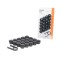 Set capace prezoane roata Automax, 17mm, 20buc, negru