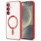 Husa pentru Samsung Galaxy S24 Plus - Techsuit Luxury Crystal MagSafe - Red
