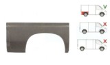 Segment reparatie aripa spate Citroen Jumper, 06.1906; Fiat Ducato, 03.192006, Peugeot Boxer, 06.192006, partea dreapta, inferior; pana la prima