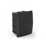 Tablou sigurante 4 module, TEB-4N, Negru, incastrat