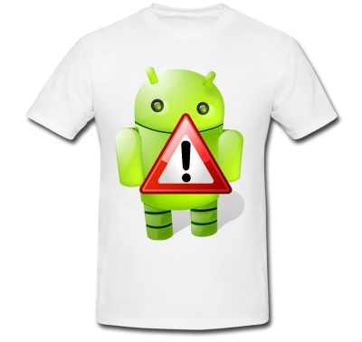 Tricou &amp;quot; Android error icon &amp;quot; foto