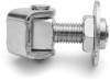 Balama reglabila cu filet M16, lungime tija 46-60 mm, otel galvanizat