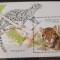 Benin 1996 tigru, leopard animale faună bloc nestampilat