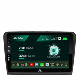 Cumpara ieftin Navigatie Skoda Superb 2 (2008-2015), Android 12, A-Octacore 2GB RAM + 32GB ROM, 10.1 Inch - AD-BGA10002+AD-BGRKIT043
