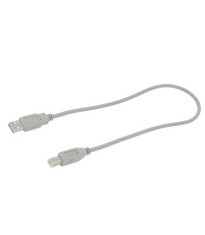Cablu USB 2.0 A - USB B imprimanta 0.5m gri QOLTEC-50394 foto