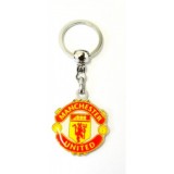 Breloc Premium metal inoxidabil compatibil Mancester United multicolor