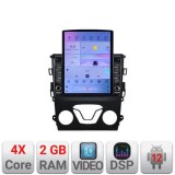Navigatie Ford Mondeo 2013- K-377 ecran tip TESLA 9.7&quot; cu Android Radio Bluetooth Internet GPS WIFI 2+32 DSP Quad Core CarStore Technology
