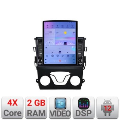 Navigatie Ford Mondeo 2013- K-377 ecran tip TESLA 9.7&amp;quot; cu Android Radio Bluetooth Internet GPS WIFI 2+32 DSP Quad Core CarStore Technology foto