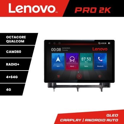 Navigatie Honda Civic 2022- Lenovo Qled 13 inch 2K Octa Core 4+64 360 DSP ADAS carplay android auto radio internet kit-civic2022+PRO-2K-13-4+64+kit-10