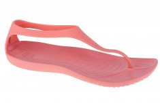 Papuci flip-flop Crocs Sexi Flip Wmns 11354-682 Roz foto