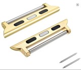 Cumpara ieftin Adaptor Conector pentru Apple Watch &ndash; Oțel Inoxidabil Auriu &ndash; 38-49 mm &ndash; Pentru