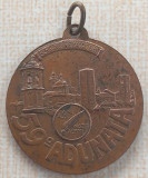 (M20) Medalie Italia - A 59-a reuniune a Asociației Naționale Alpine din Bergamo, Europa