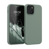 Husa Kwmobile pentru Apple iPhone 13 Mini, Verde, Silicon, KWM000013OU057C, Carcasa