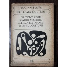 TRILOGIA CULTURII - LUCIAN BLAGA EDITIE CARTONATA