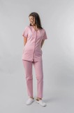 Bluză medicală Elena L 260 - Roz pudra