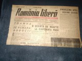 ZIAR ROMANIA LIBERA 16 AUGUST 1946