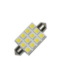 Led auto 12 SMD sofit 42 mm, Xenon Bright