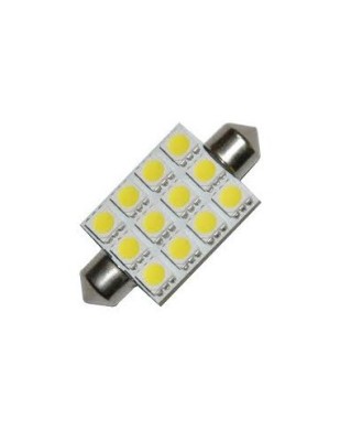 Led auto 12 SMD sofit 42 mm foto