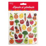 Fructe și Legume Lipește și z&acirc;mbește - Abtibild Daco