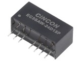 Convertor DC/DC 3W 9-36V la 15V/-15V SIP8