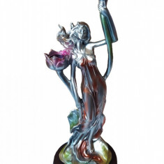 Statueta decorativa cu suport pentru lumanari, 36 cm, 161228C