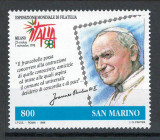 San Marino 1998 Mi 1802 - Expozitia Filatelica ITALIA, Nestampilat