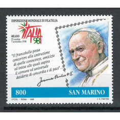 San Marino 1998 Mi 1802 - Expozitia Filatelica ITALIA
