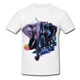 Tricou &quot; Cyberpunk elephant &quot;