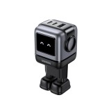 INCARCATOR retea Ugreen, Nexode &quot;CD361&quot; Quick Charge 65W GaN, 1 x USB, 2 x USB Tpe-C, gri &quot;25685B&quot; (timbru verde 0.18 lei) - 6941876236688