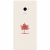 Husa silicon pentru Xiaomi Mi Mix 2, Autumn Tree Leaf Shape Illustration