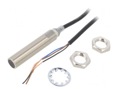 Senzor Inductiv NPN NO 4mm 10-30VDC M12 IP67 2M foto