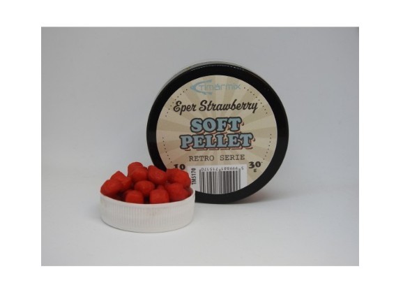 Timar - Soft Pellet Retro, 30g, 10mm - Capsuni